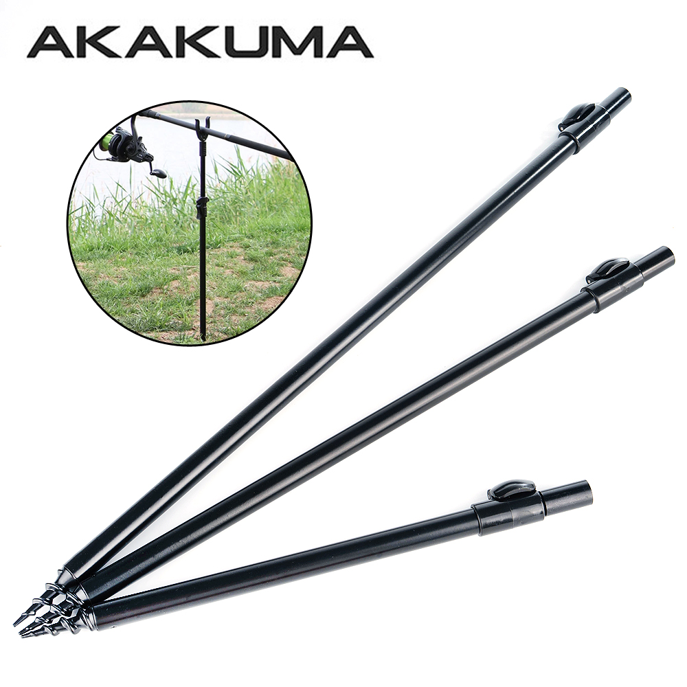 Fishing Rod Rack - Telescopic Fishing Bank Stick Aluminum Alloy