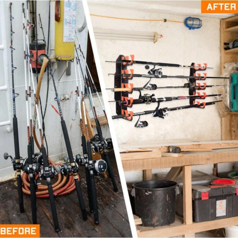 Fishing Rod Holder for Garage  - đánh giá và giá Fishing Rod Rack