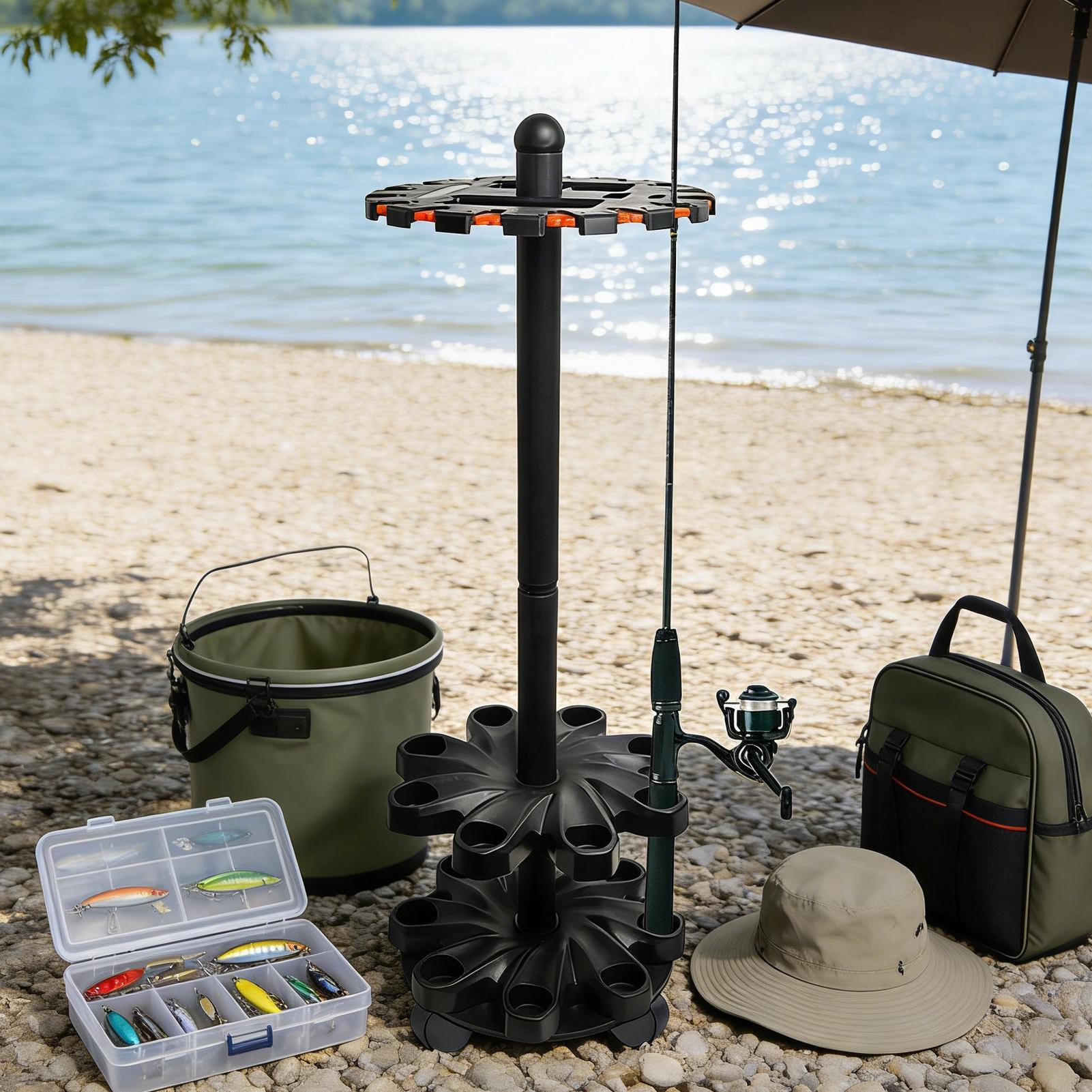 Fishing Rod Racks Angling Pole - đánh giá và giá Fishing Rod Rack