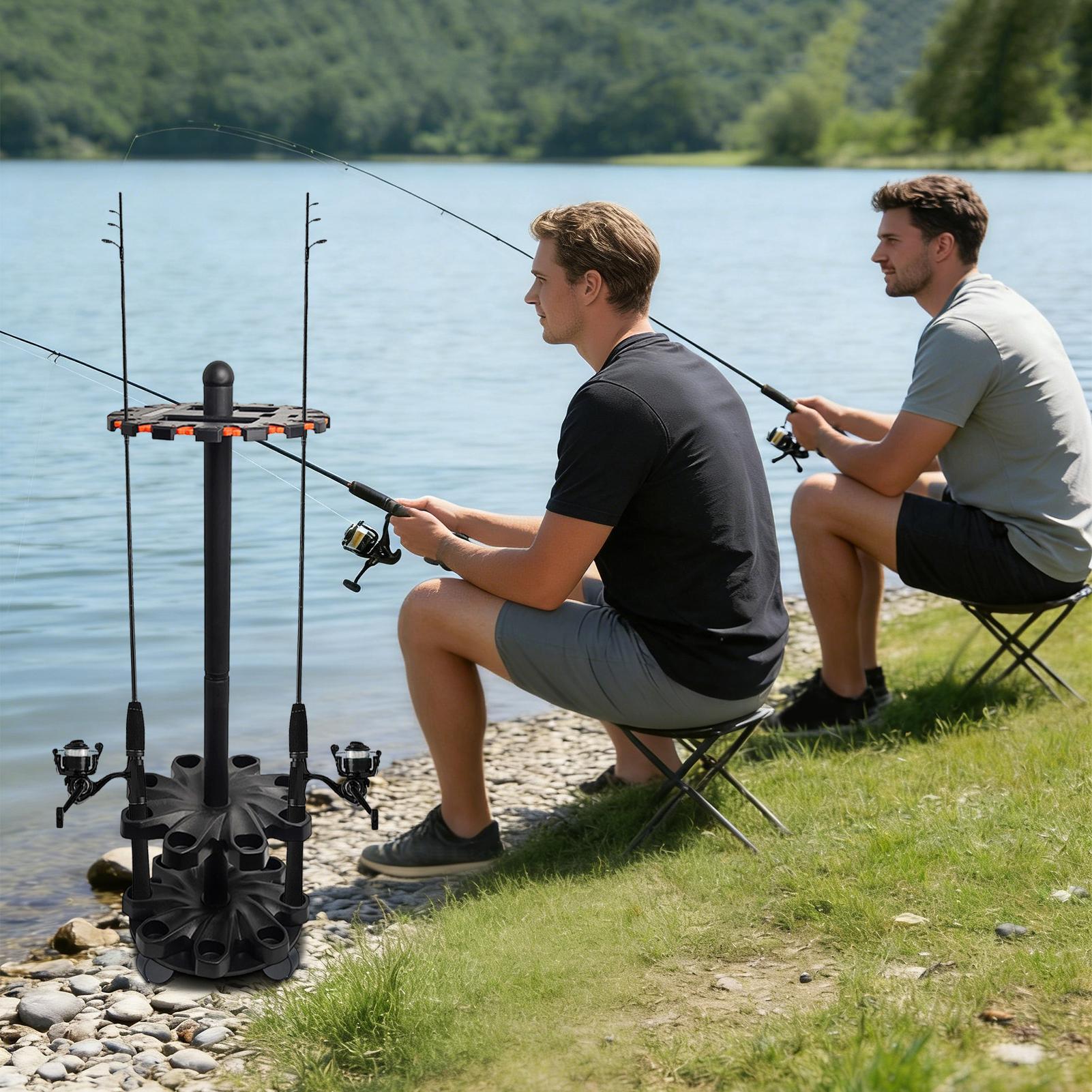 Fishing Rod Racks Angling Pole - đánh giá và giá Fishing Rod Rack