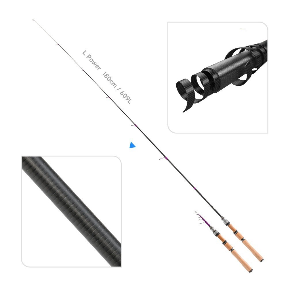1.8M For BFS Dedicated L Actio - đánh giá và giá Fishing Rod Carbon Fiber